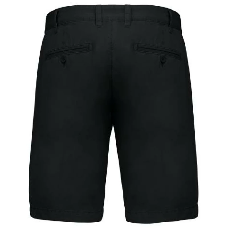 Herenbermuda met verwassen look