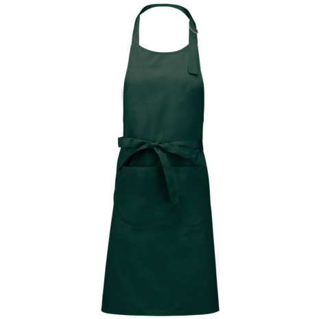 Polykatoen schort met vak