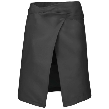 Katoenen halflang schort