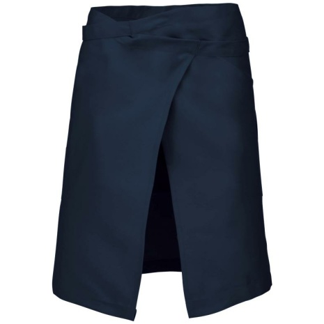 Katoenen halflang schort