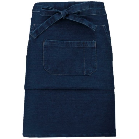 Katoenen halflang schort