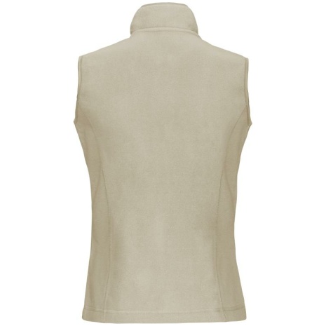 Bodywarmer van microfleece dames