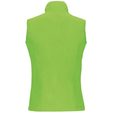 Bodywarmer van microfleece dames