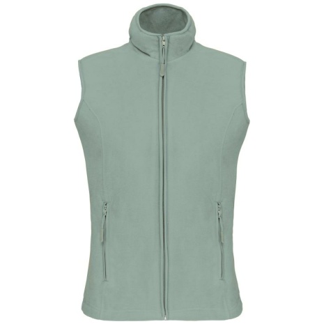 Bodywarmer van microfleece dames