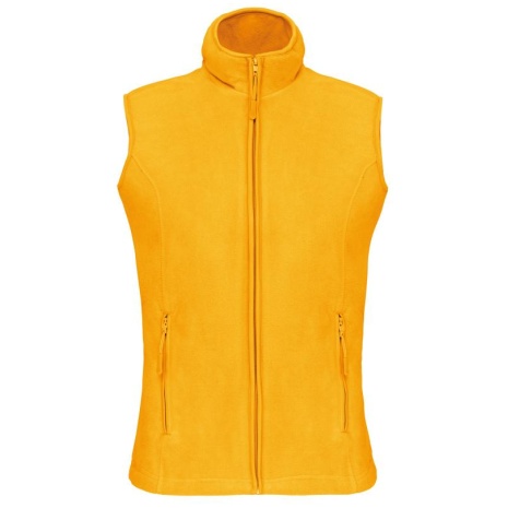 Bodywarmer van microfleece dames