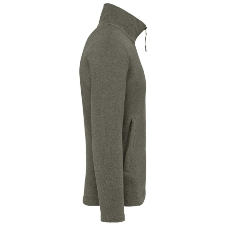 Microfleece met rits heren
