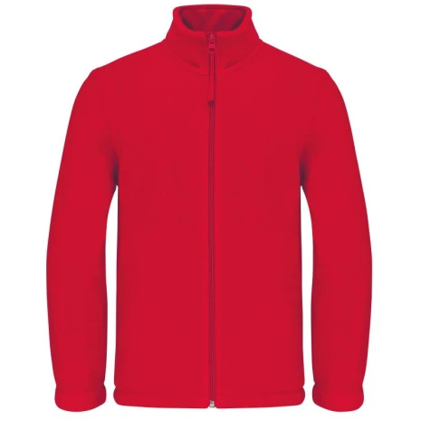 Microfleece met rits kind