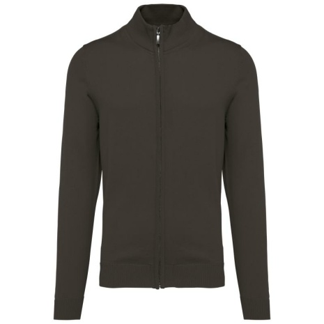 Heren cardigan met rits