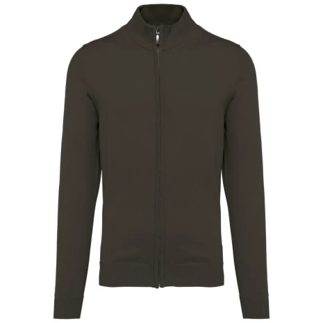 Heren cardigan met rits