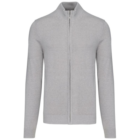 Heren cardigan met rits