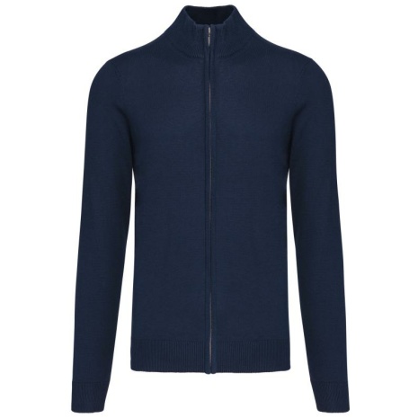 Heren cardigan met rits