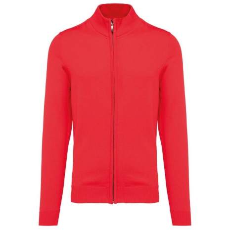 Heren cardigan met rits