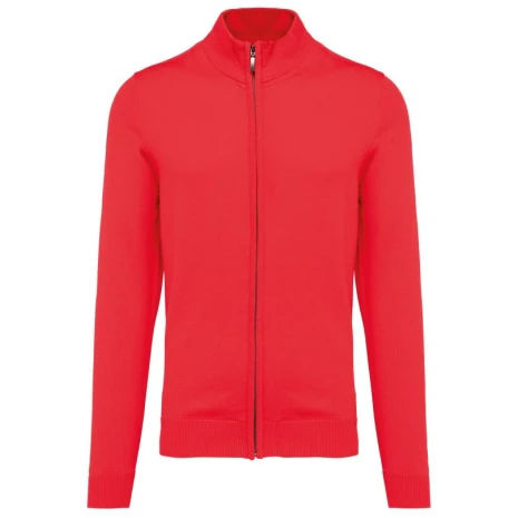 Heren cardigan met rits