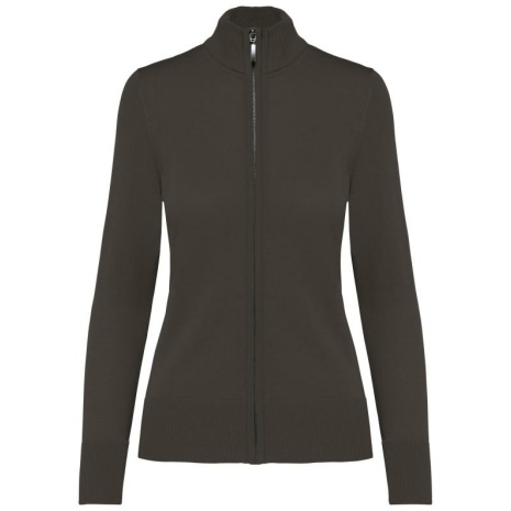 Dames cardigan met rits