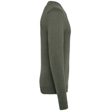 Heren pullover met v-hals