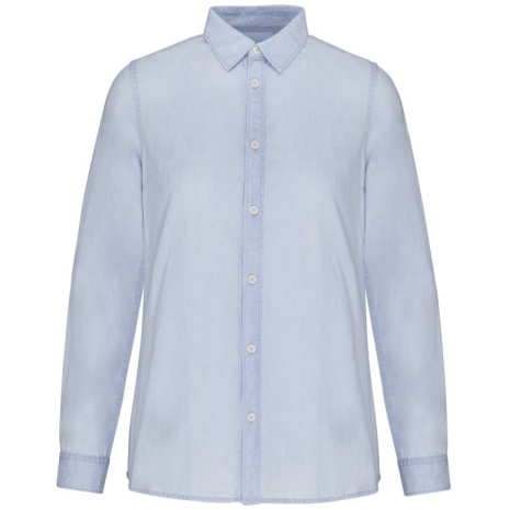 Afgewassen Twill damesblouse