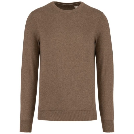 Heren pullover met ronde hals