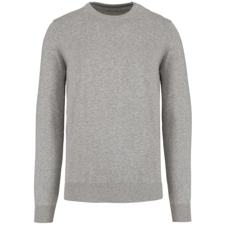 Heren pullover met ronde hals