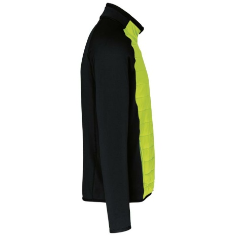 Sportjas in twee stoffen