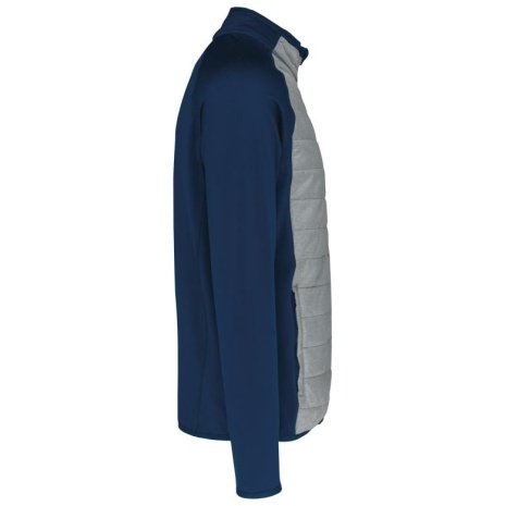 Sportjas in twee stoffen