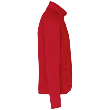 Sportjas in twee stoffen