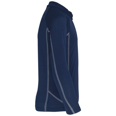 Sportshirt met lange mouwen ¼ ritssluiting voor kinderen