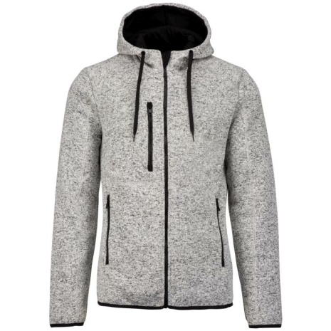 Heather herenvest met capuchon