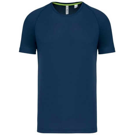 Gerecycled herensport-T-shirt met ronde hals