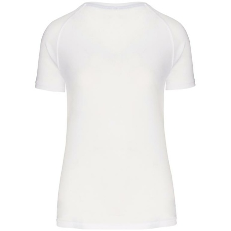 Gerecycled damessport-T-shirt met ronde hals