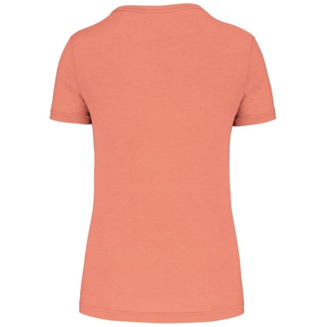 Damessport-T-shirt triblend met ronde hals