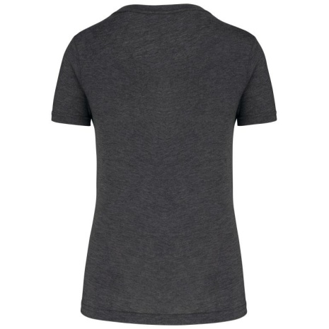 Damessport-T-shirt triblend met ronde hals