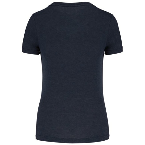 Damessport-T-shirt triblend met ronde hals