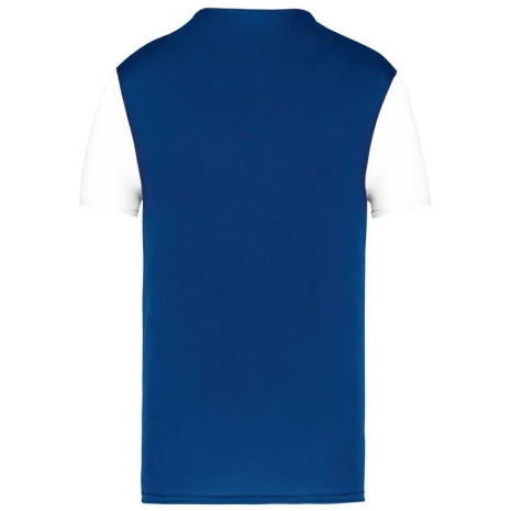 Volwassen tweekleurige jersey met korte mouwen