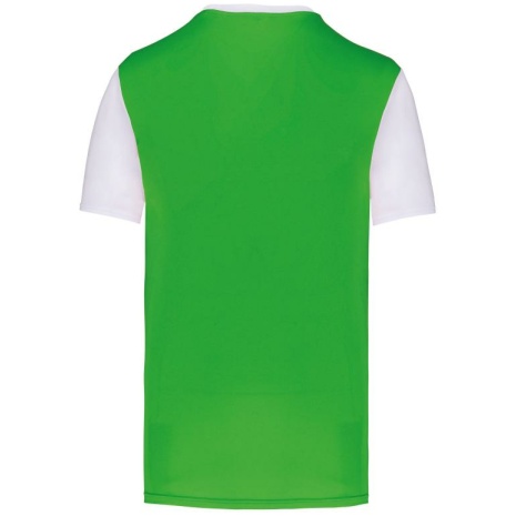 Volwassen tweekleurige jersey met korte mouwen