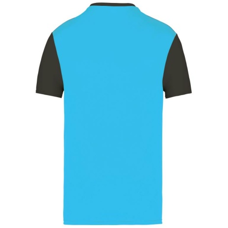 Volwassen tweekleurige jersey met korte mouwen