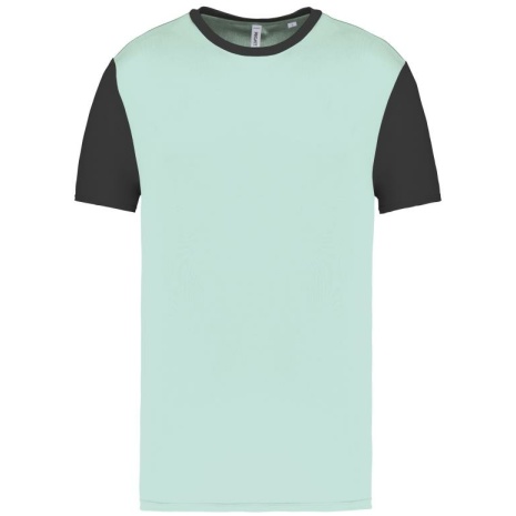 Volwassen tweekleurige jersey met korte mouwen