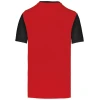 Tweekleurige jersey met korte mouwen voor kinderen