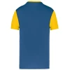 Tweekleurige jersey met korte mouwen voor kinderen
