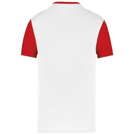 Tweekleurige jersey met korte mouwen voor kinderen