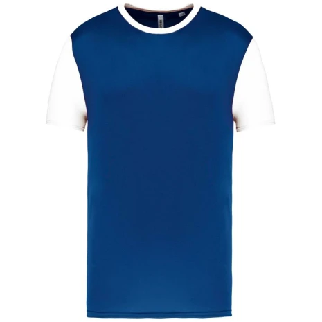 Tweekleurige jersey met korte mouwen voor kinderen