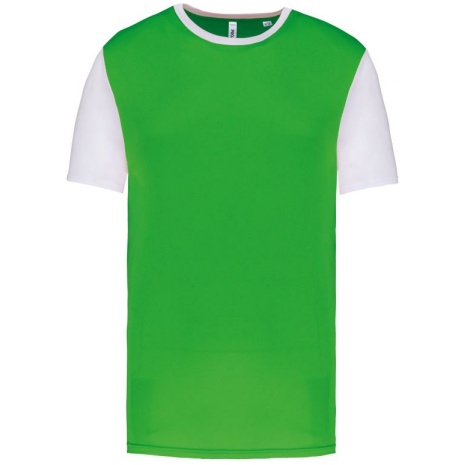 Tweekleurige jersey met korte mouwen voor kinderen