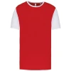 Tweekleurige jersey met korte mouwen voor kinderen
