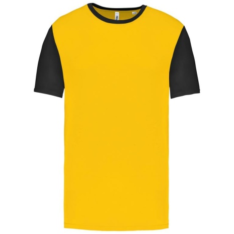 Tweekleurige jersey met korte mouwen voor kinderen