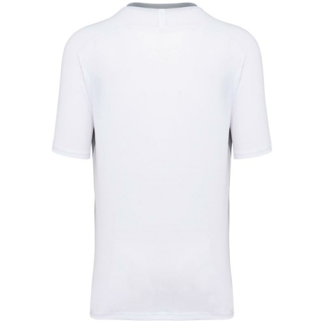 Tweekleurig padel-T-shirt met raglanmouwen voor heren