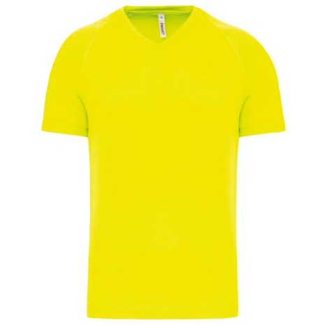 Heren-sport-t-shirt V-hals