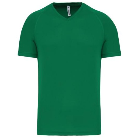Heren-sport-t-shirt V-hals