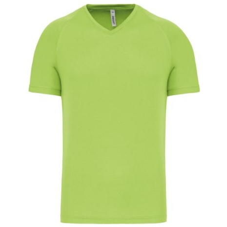 Heren-sport-t-shirt V-hals