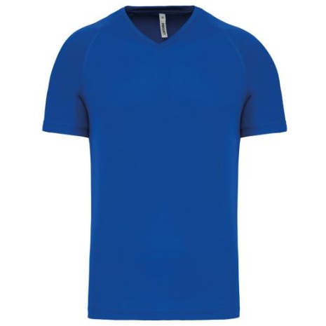 Heren-sport-t-shirt V-hals