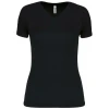 Dames sport-t-shirt V-hals