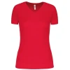 Dames sport-t-shirt V-hals